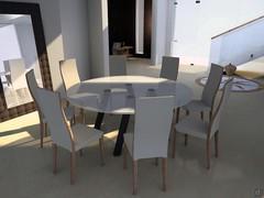 Projet spécial 03 - Vue de la table à manger